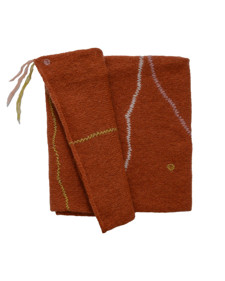 Marion handmade knit shawl in premium yarn — Wooly Rouge