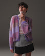 Fata handcrafted chunky knit cardigan, oversized silhouette — Wooly Rouge