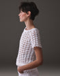 Rabi handknitted top in natural yarn, relaxed silhouette — Wooly Rouge