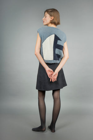 Aline handcrafted alpaca sweater, relaxed feminine silhouette — Wooly Rouge