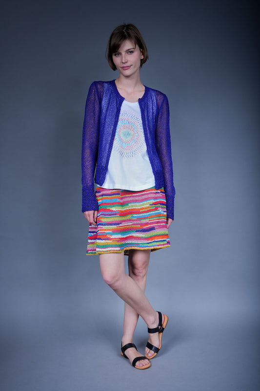 Cardigan crochet Gael - WoolyRouge