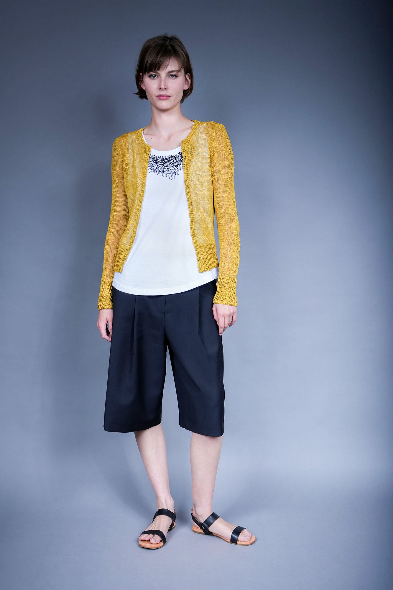 Cardigan crochet Gael - WoolyRouge