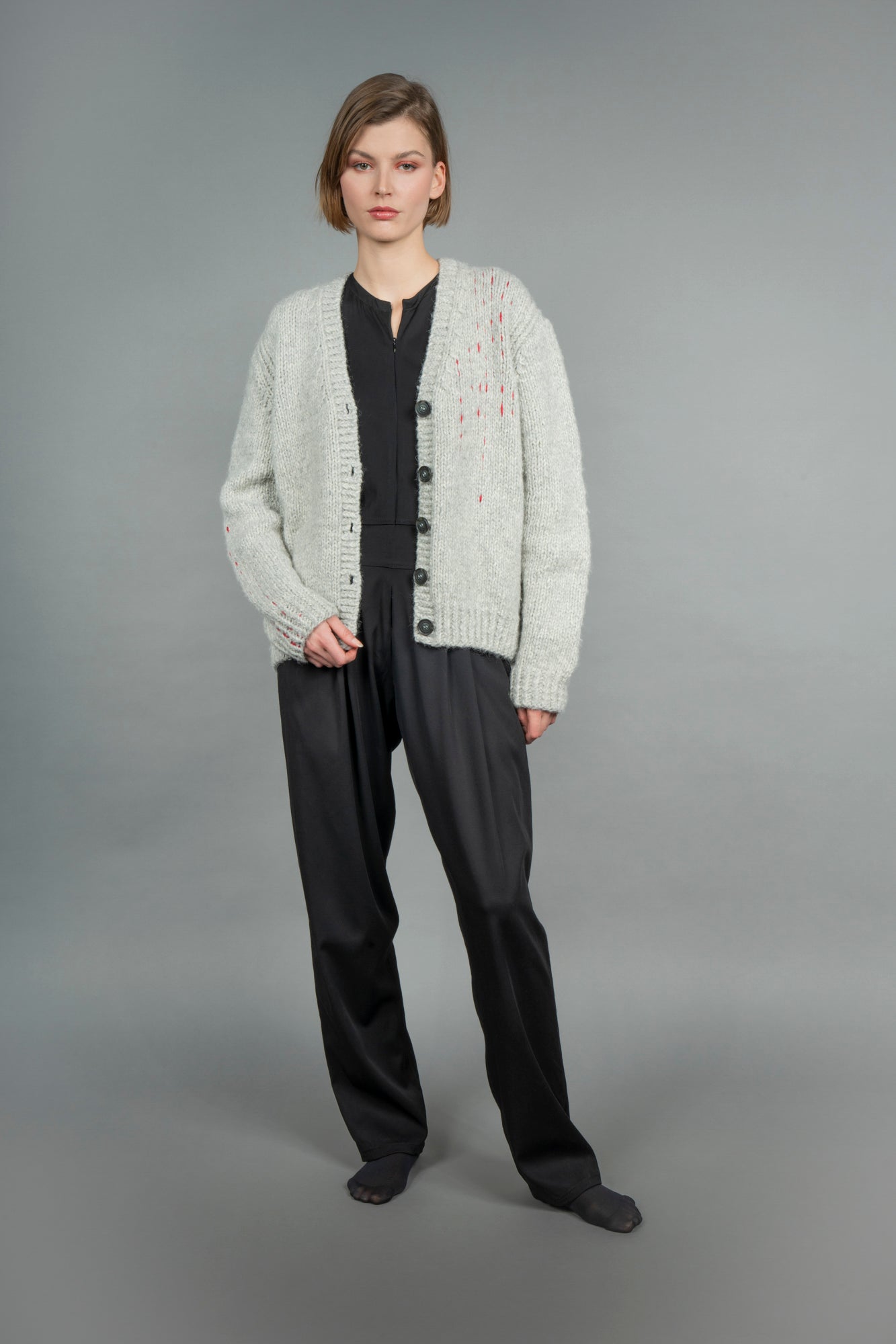 Drops Grey - WoolyRouge