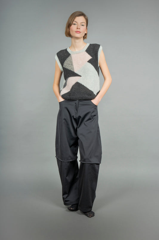 Cardigan sans manches Cachemire Carlo - WoolyRouge