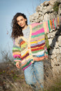 Nama long mohair cardigan, handcrafted with open-front silhouette — Wooly Rouge