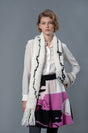 Fedra cashmere and silk shawl, handcrafted with a luxurious drape — Wooly Rouge