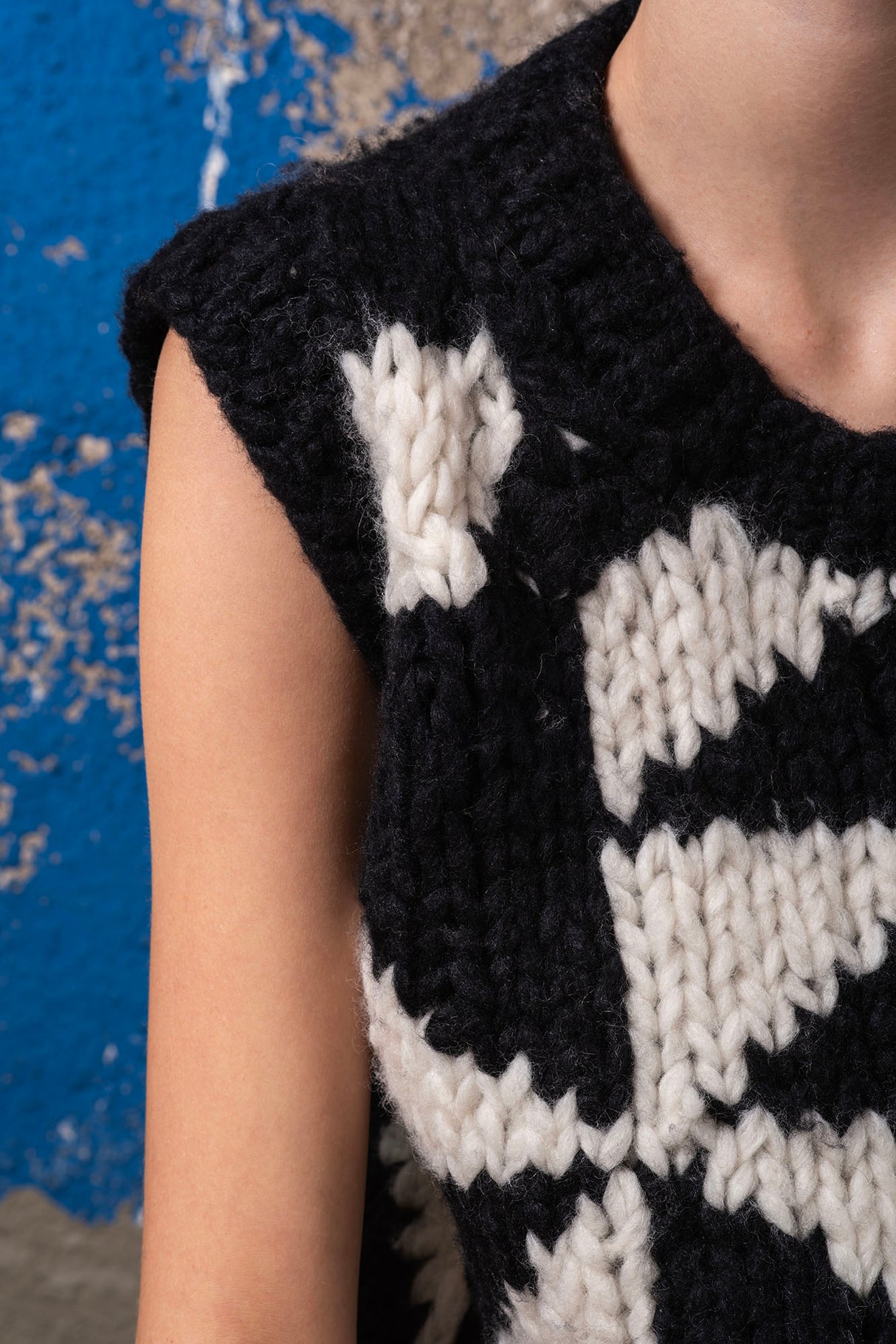 Felix handmade mohair sweater, soft cosy texture — Wooly Rouge