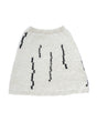Frankie cashmere and silk skirt, handcrafted with a soft drape — Wooly Rouge