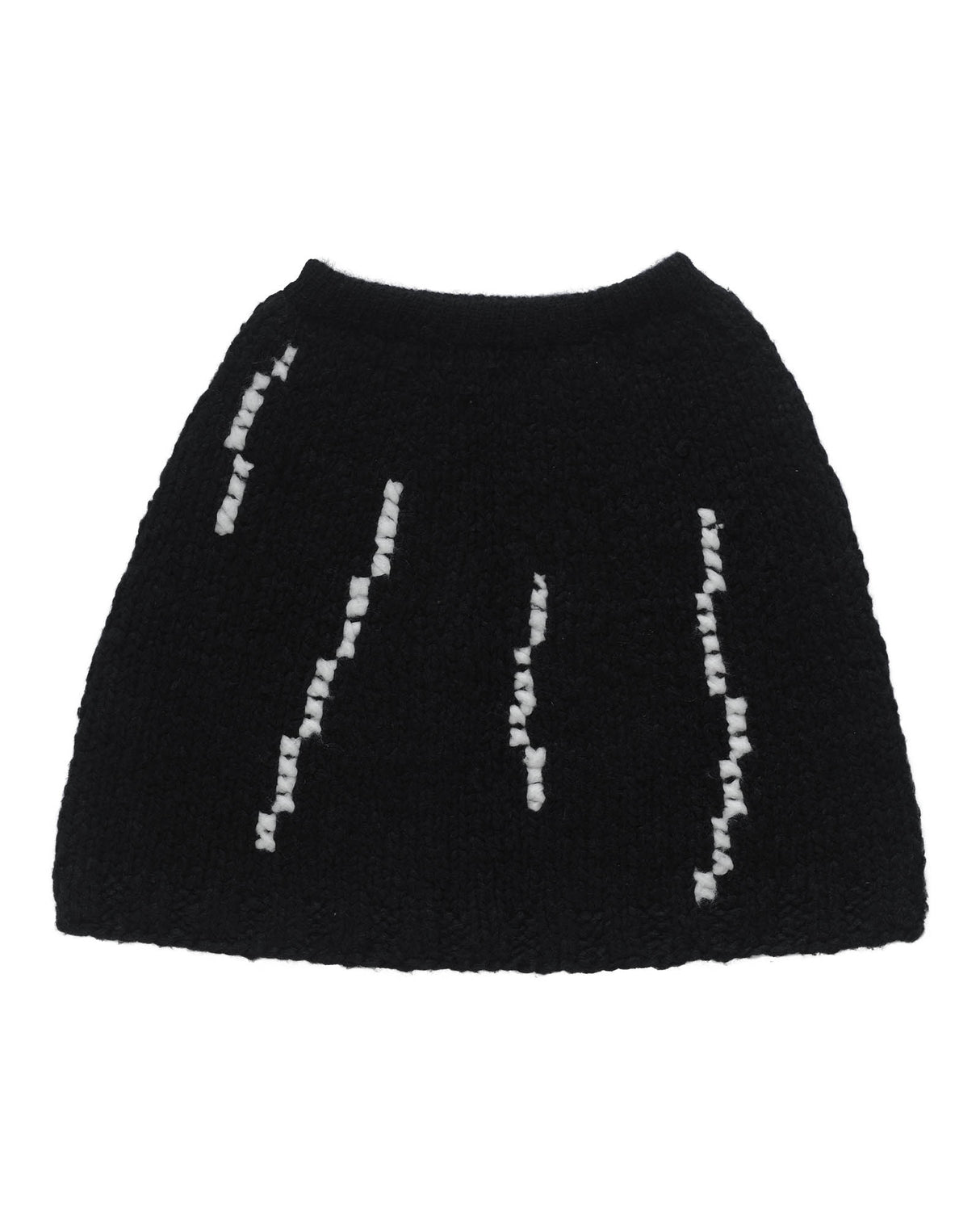Frankie cashmere and silk skirt, handcrafted with a soft drape — Wooly Rouge