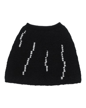 Frankie cashmere and silk skirt, handcrafted with a soft drape — Wooly Rouge