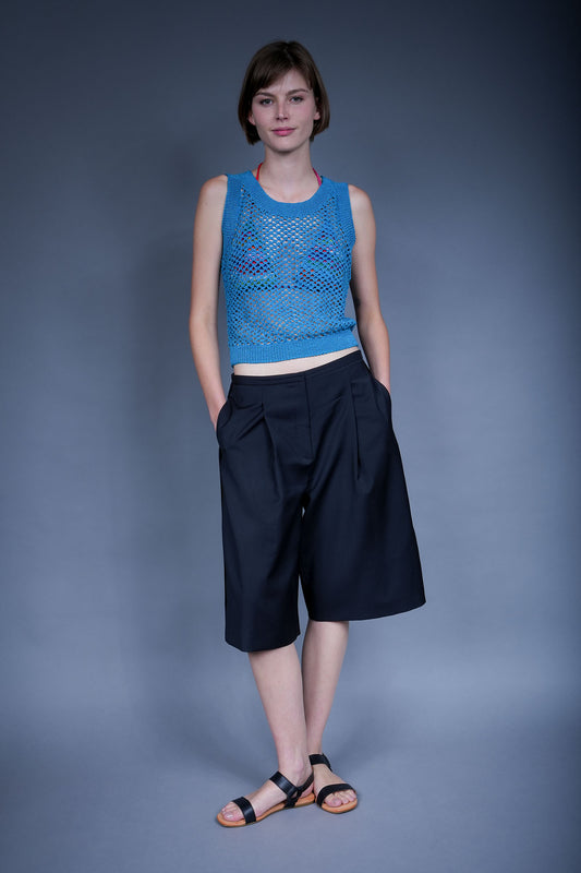 Top sans manches crochet Galilea - WoolyRouge