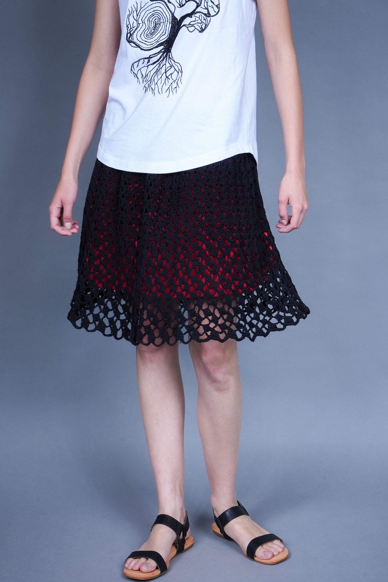 Jupe crochet Gloria - WoolyRouge