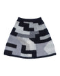 Masha handcrafted mini skirt in soft knit yarn — Wooly Rouge