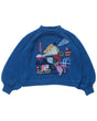 Vanessa Treat handknit wool sweater with playful embroidered motifs — Wooly Rouge