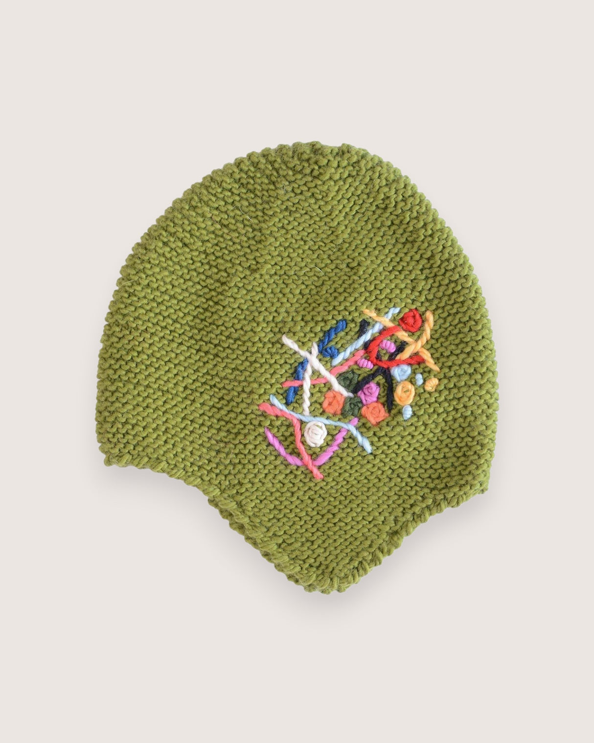 Vanja handcrafted wool ear-flap hat, warm winter style — Wooly Rouge