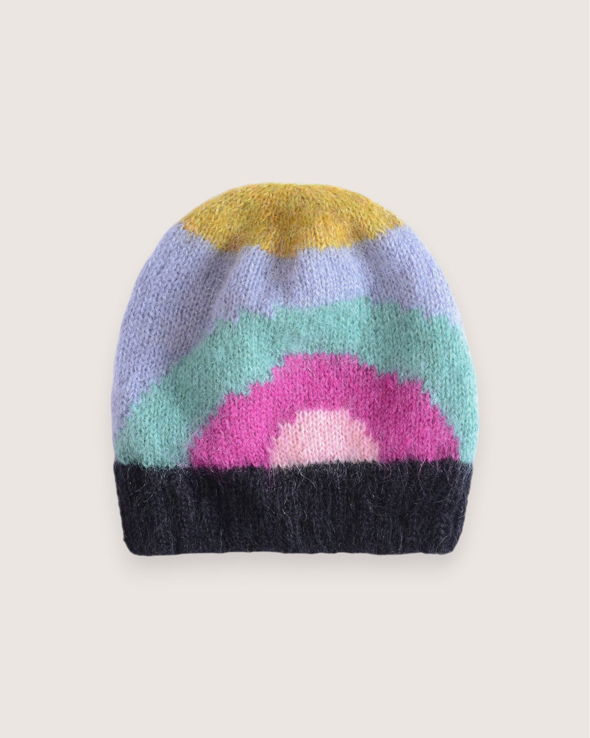Melita classic mohair beanie, handmade in multiple colours — Wooly Rouge