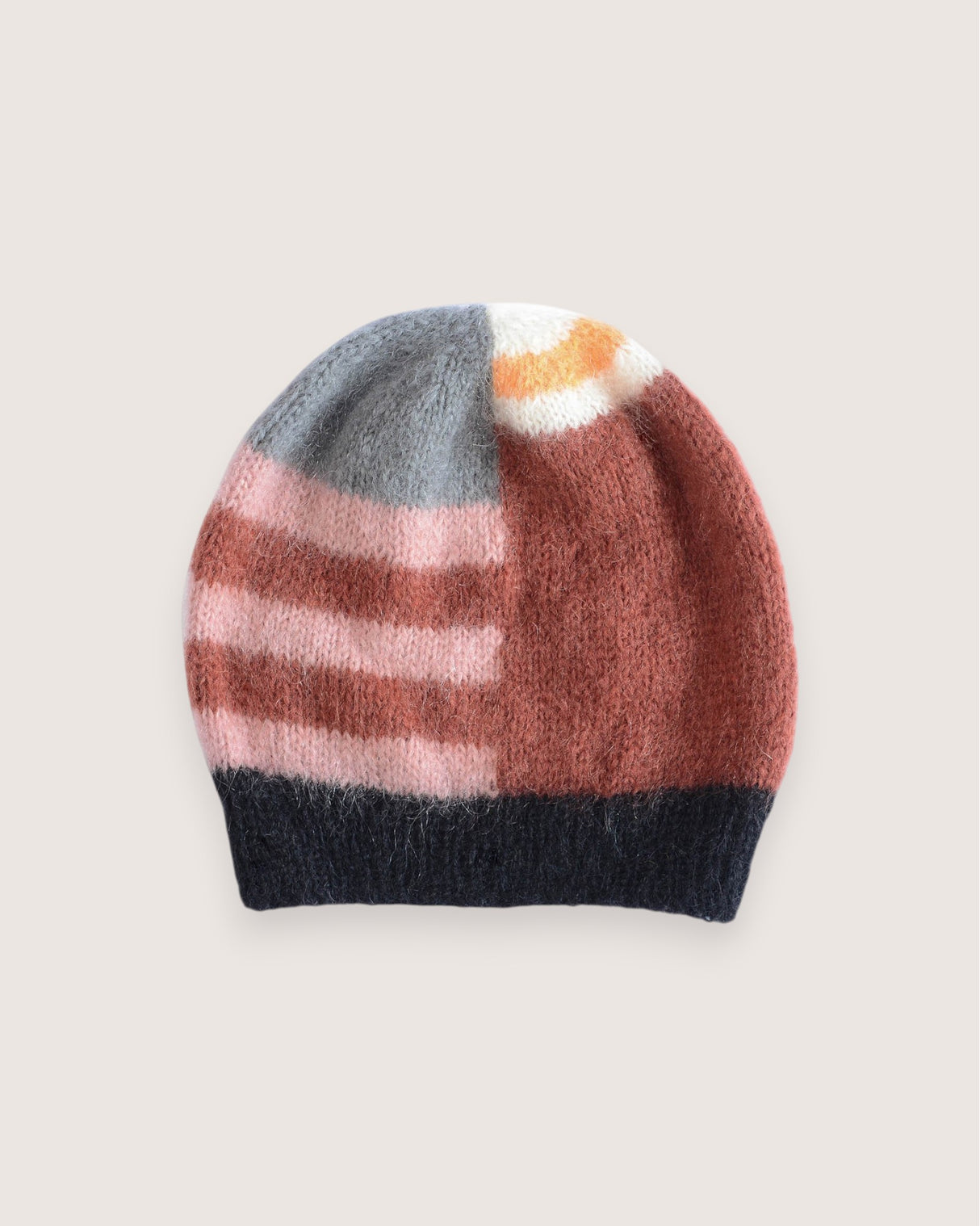 Melita classic mohair beanie, handmade in multiple colours — Wooly Rouge