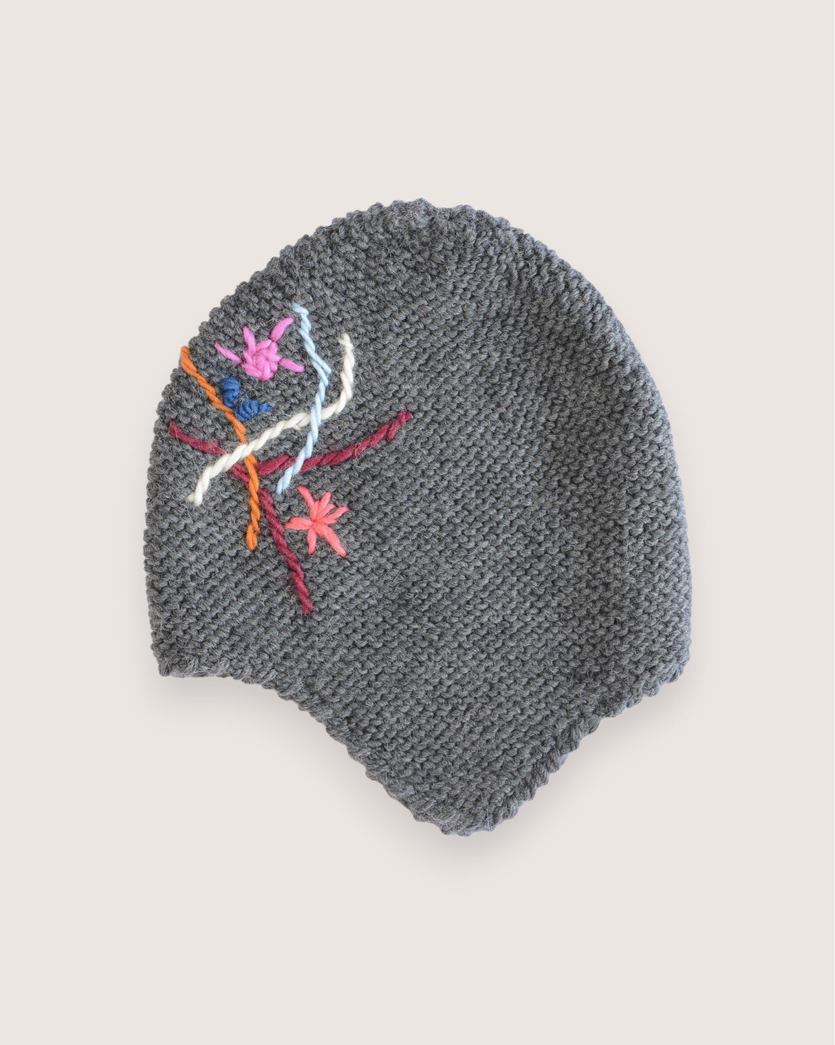 Vanja handcrafted wool ear-flap hat, warm winter style — Wooly Rouge
