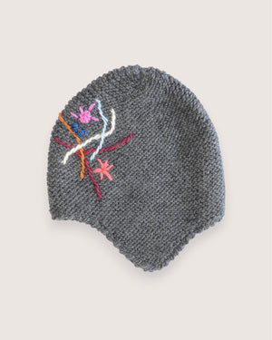 Vanja handcrafted wool ear-flap hat, warm winter style — Wooly Rouge