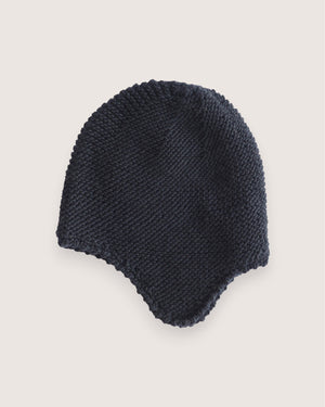 Vanja handcrafted wool ear-flap hat, warm winter style — Wooly Rouge