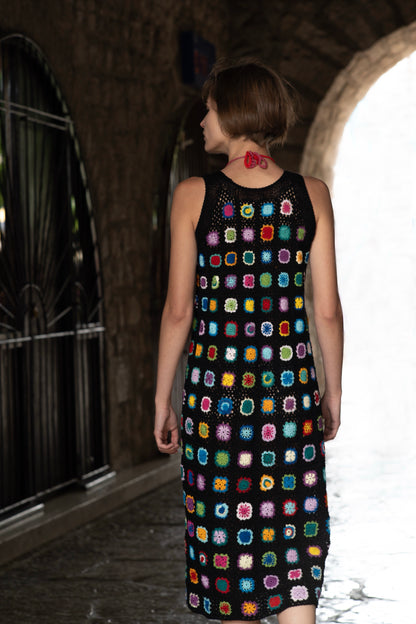 Robe crochetée Way - WoolyRouge