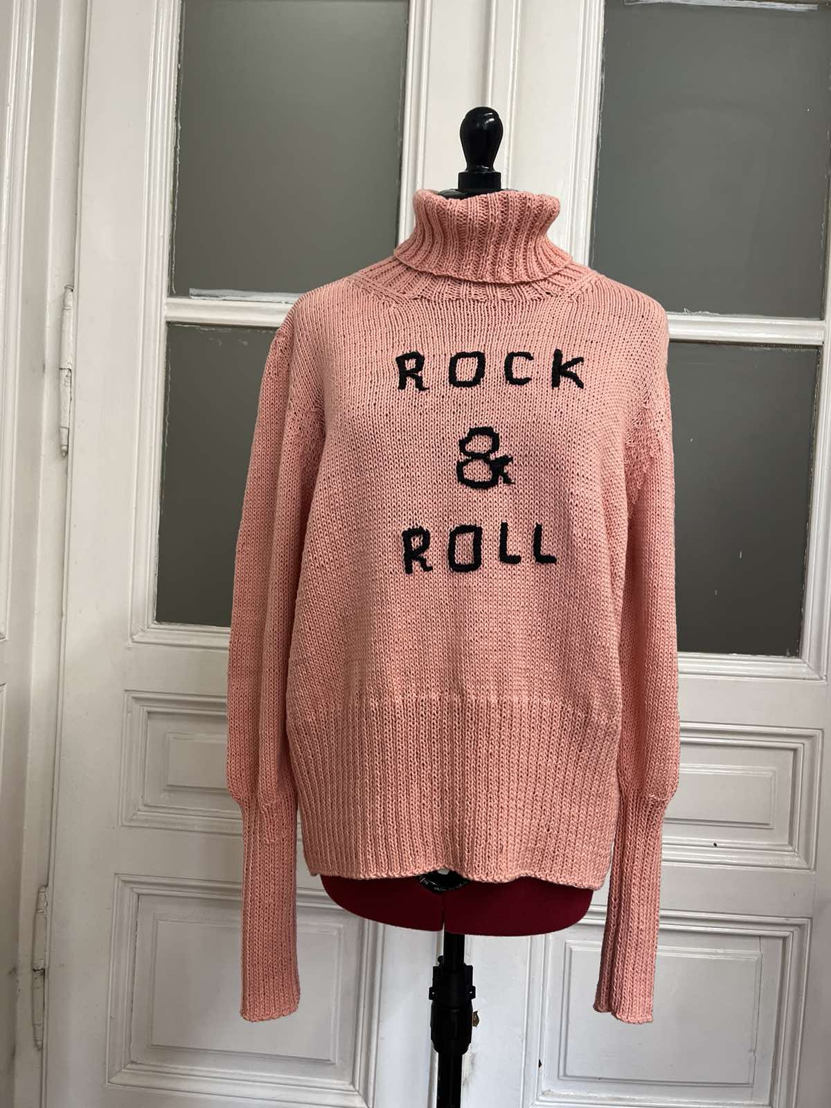 Rock & Roll Sweater Pink